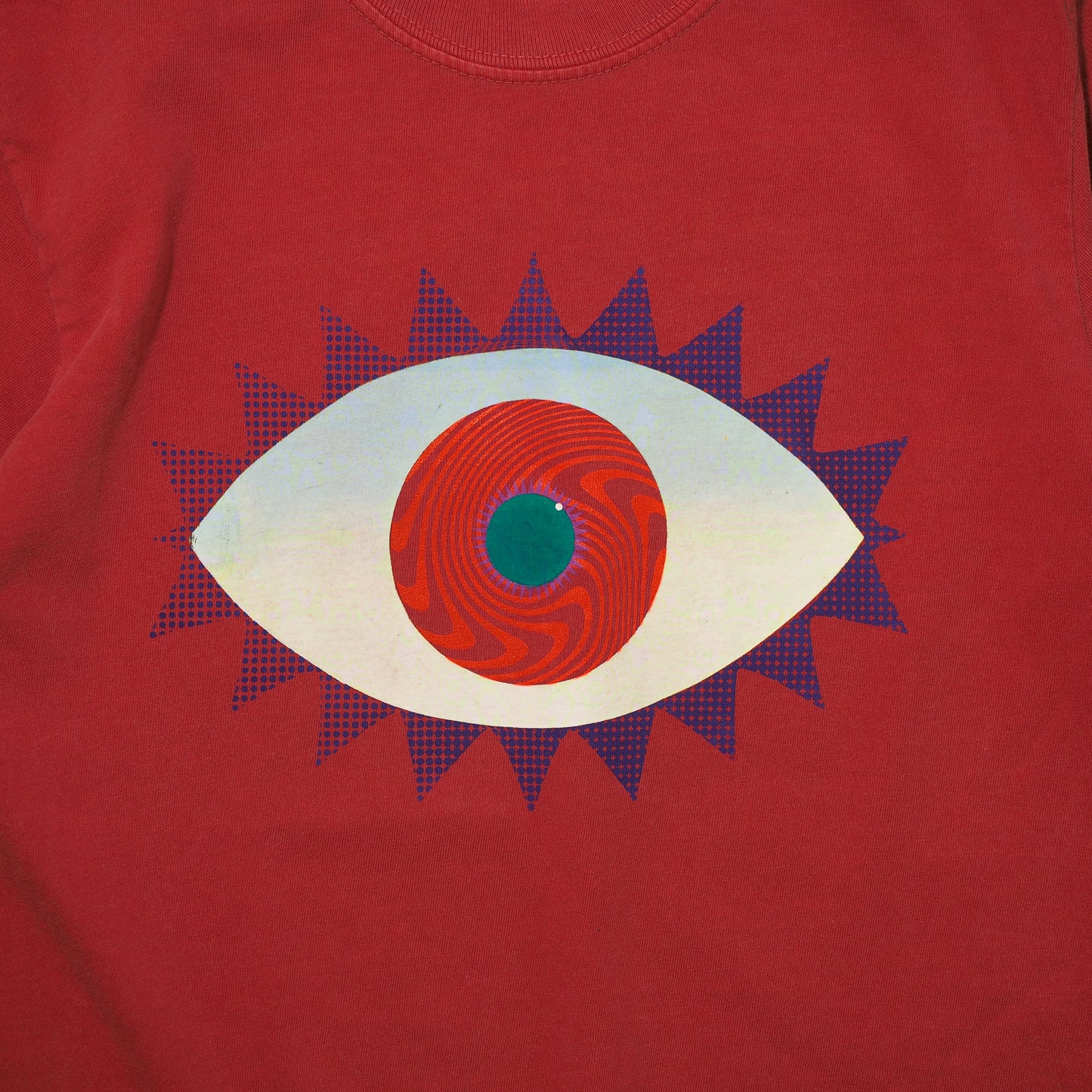 Silkscreen Handprinted Art Tee 015 S
