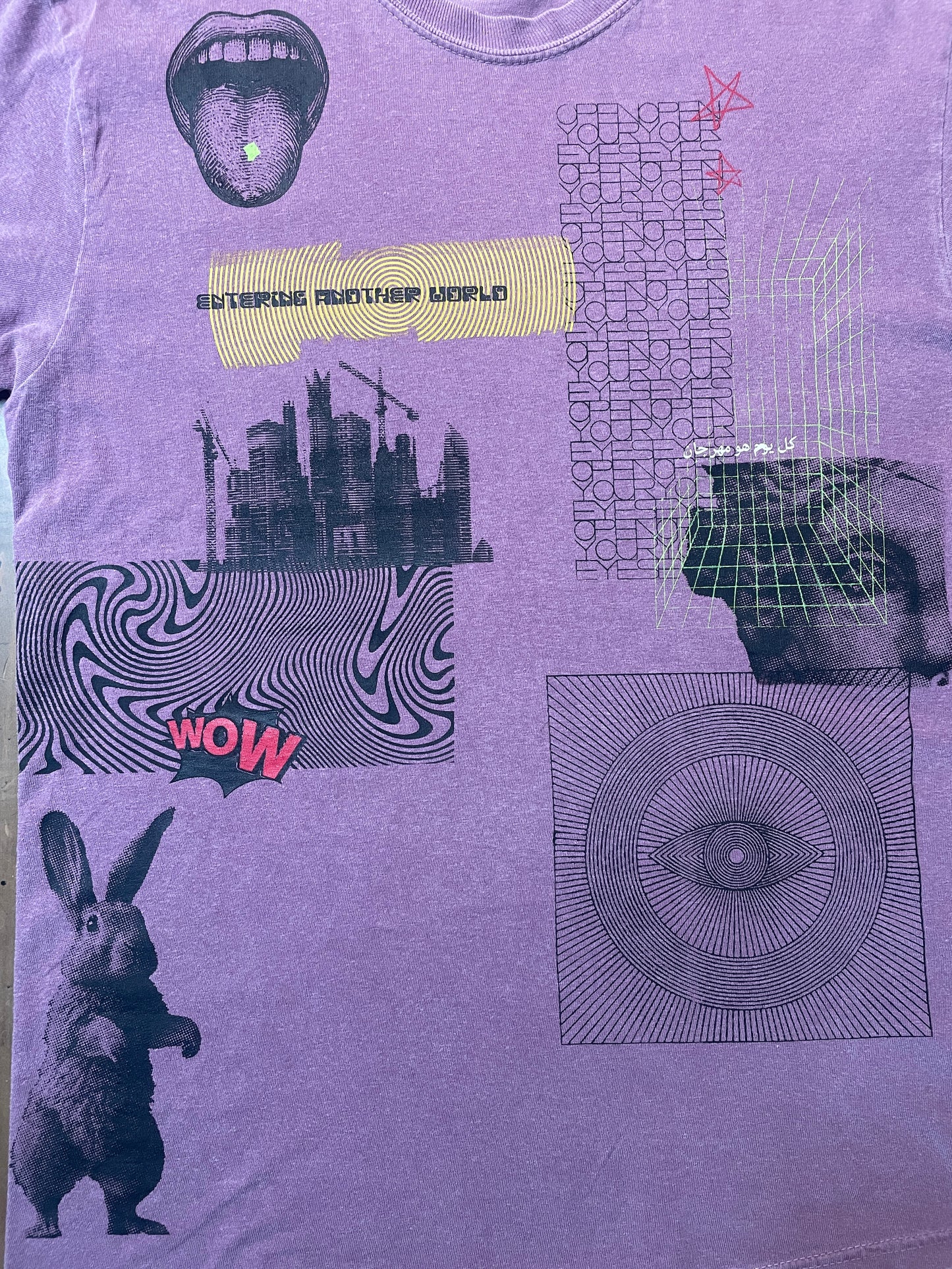 アート Tシャツ / Silkscreen Art Tee028 M