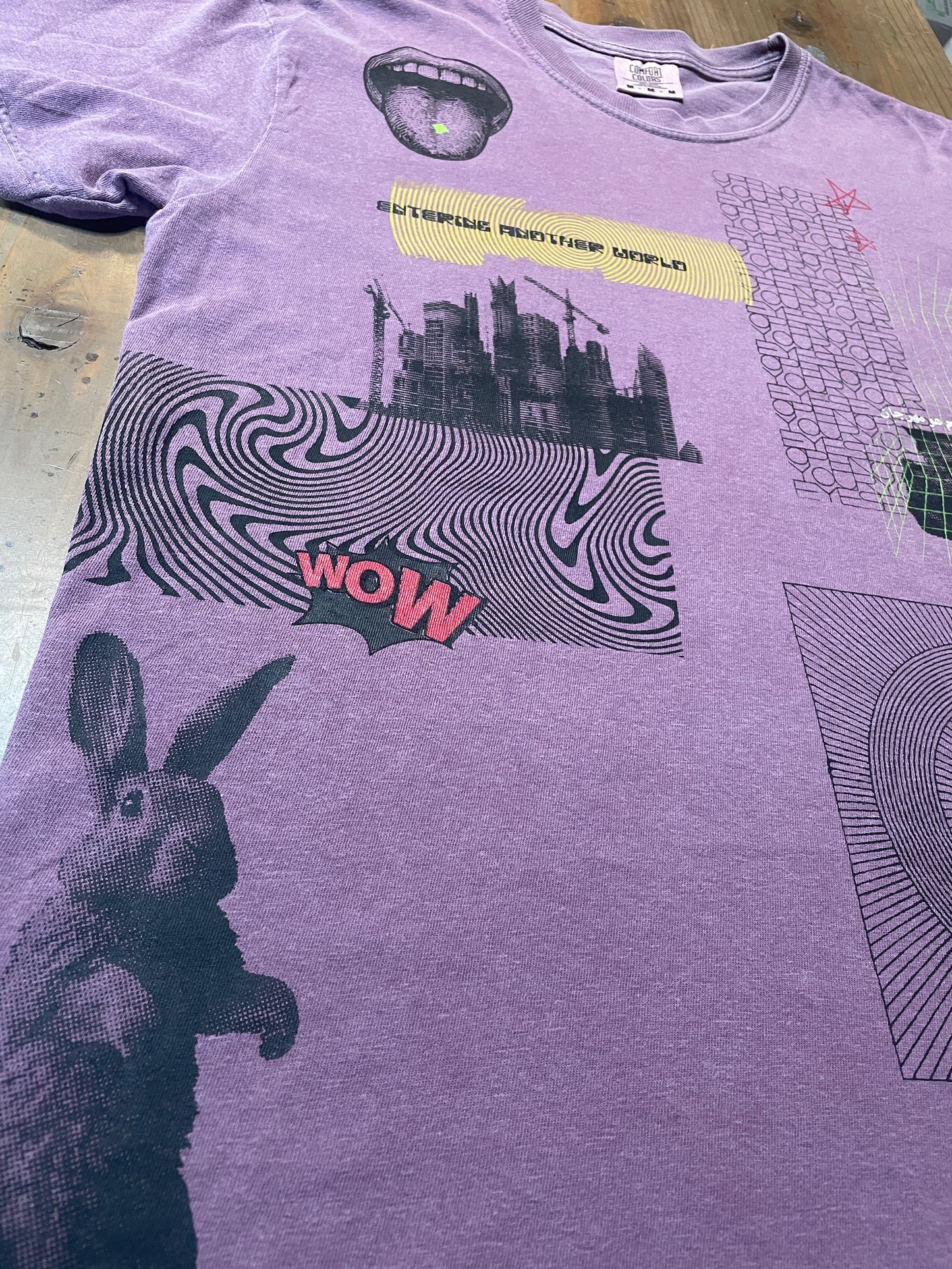 アート Tシャツ / Silkscreen Art Tee028 M