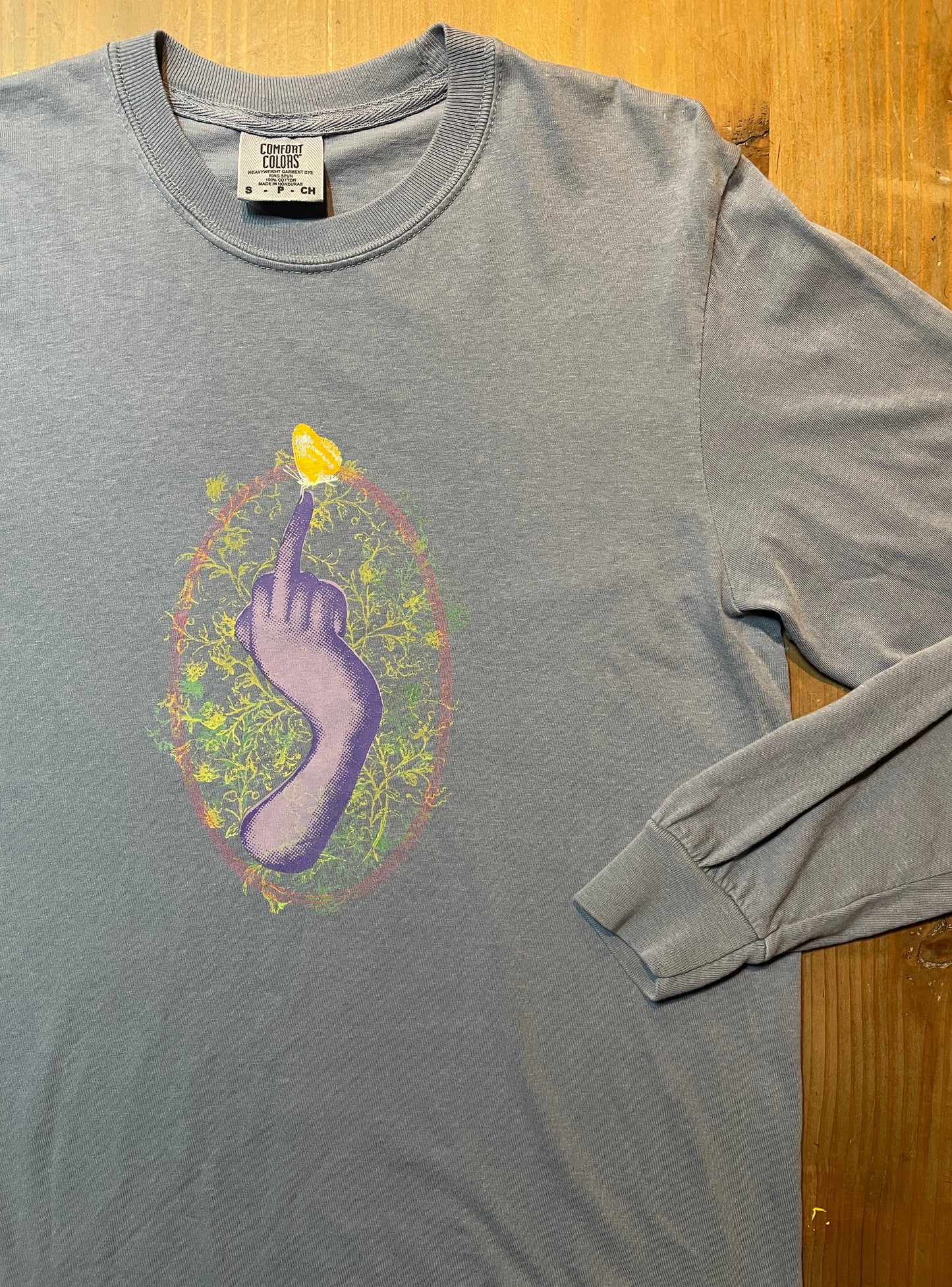 アート Tシャツ / Silkscreen Art Long Tee 021 S