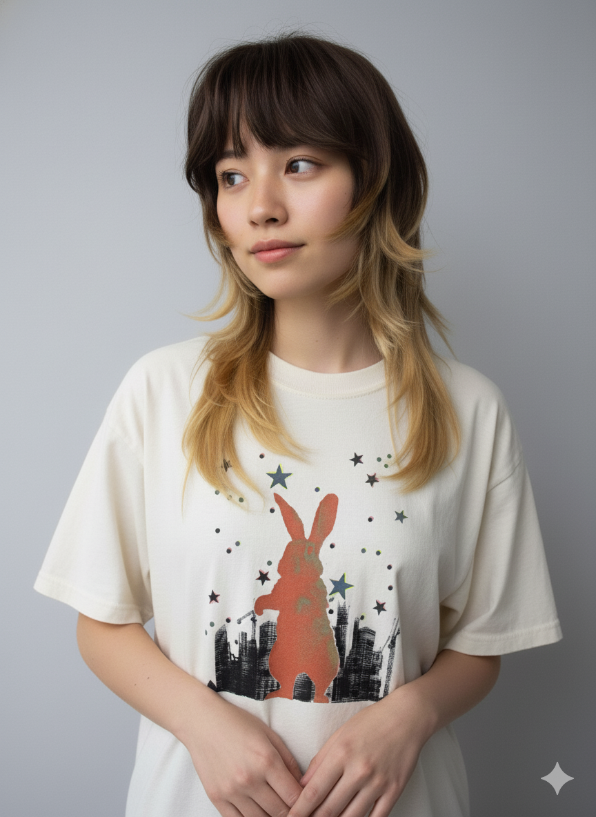 アート Tシャツ / Silkscreen Art Tee026 M