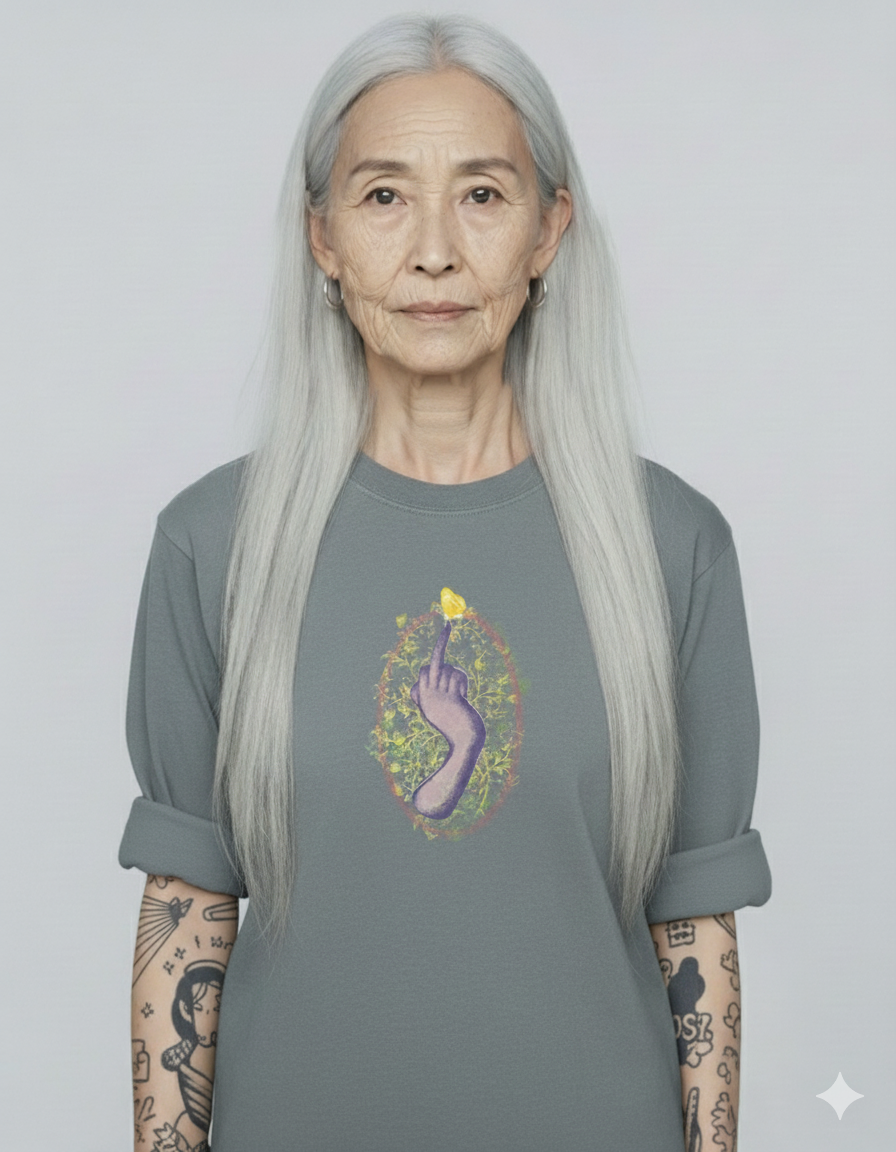 アート Tシャツ / Silkscreen Art Long Tee 021 S