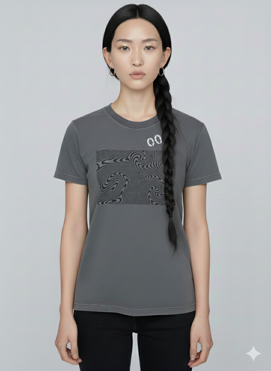 「UZU」アート Tシャツ / Silkscreen Art Tee