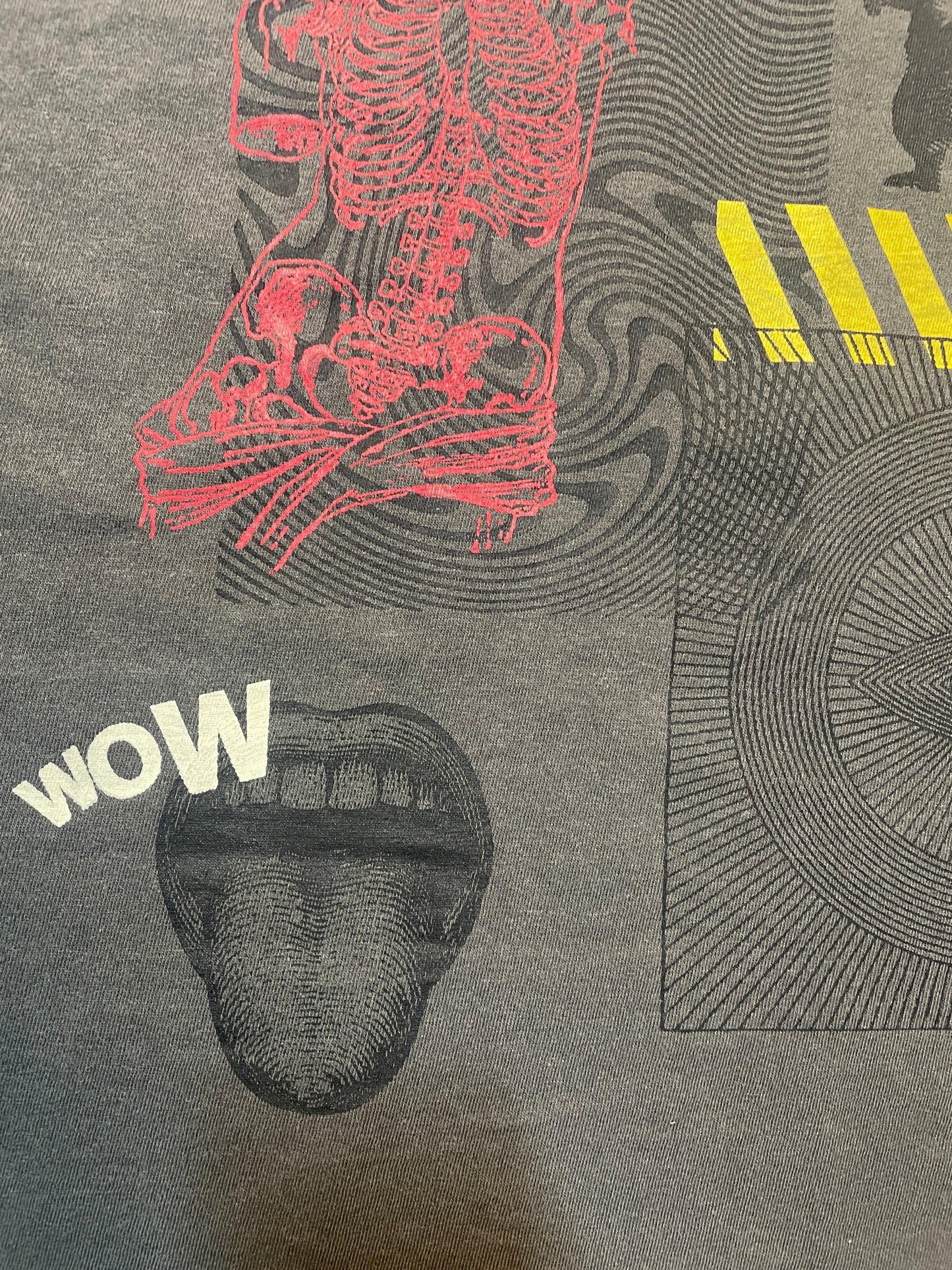 Silkscreen Handprinted Art Tee 029 S